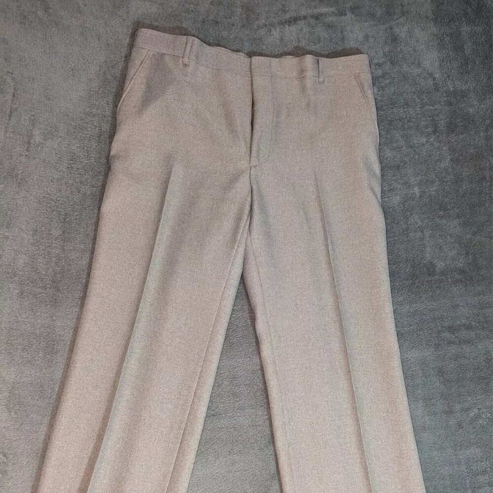 Waist Watcher Mens Beige Pants Sz 36x30
